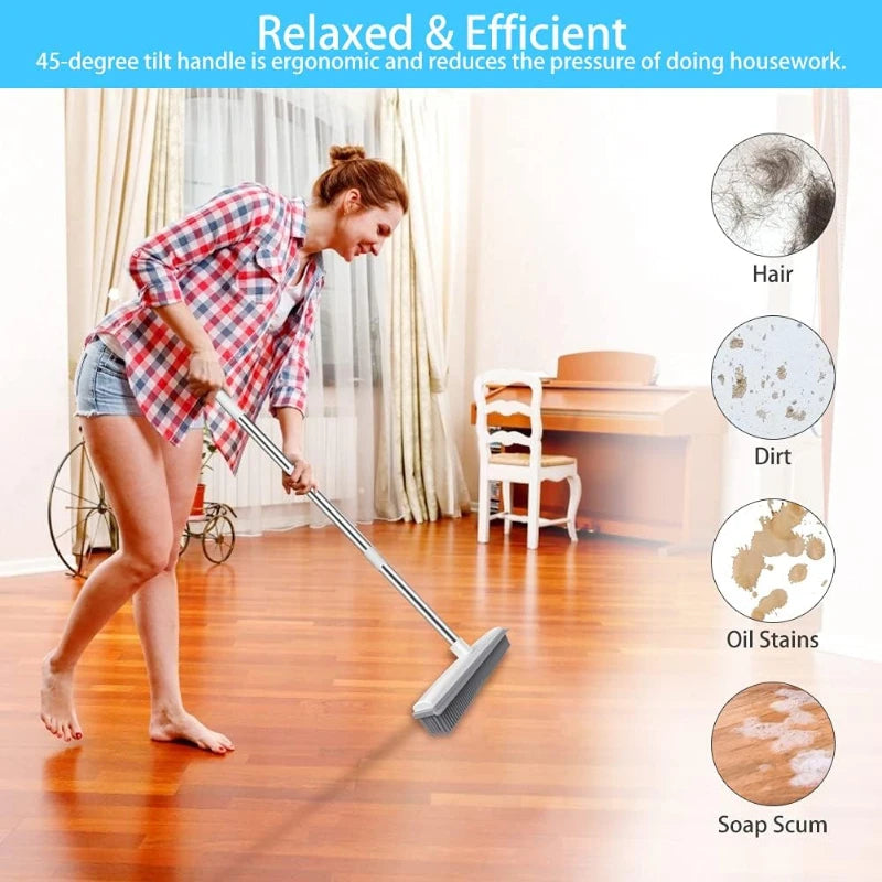Pet Hair Rubber Broom