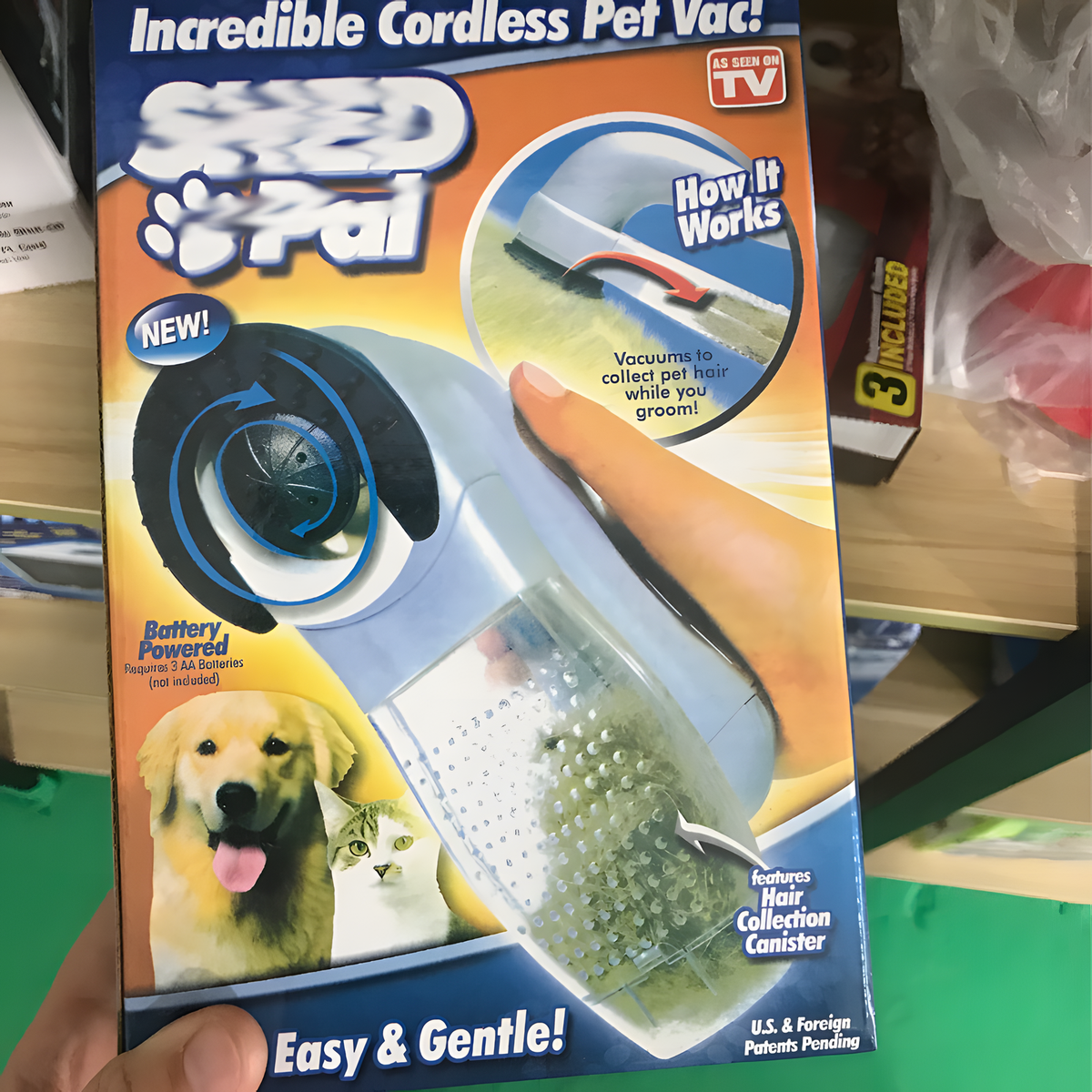 Cordless Pet Fur Vacuum