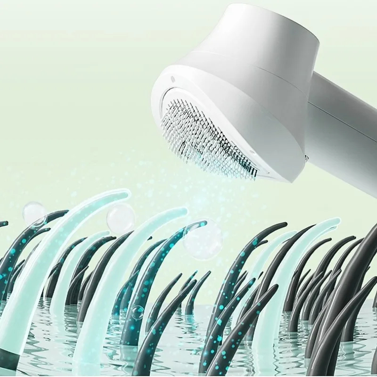 2-in-1 Pet Hair Dryer Brush