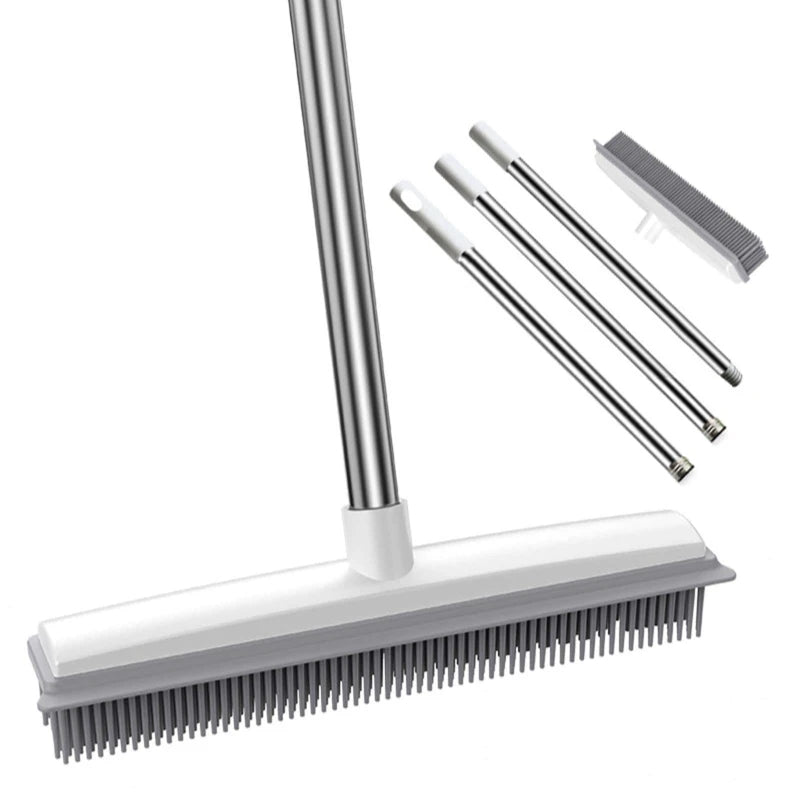 Pet Hair Rubber Broom